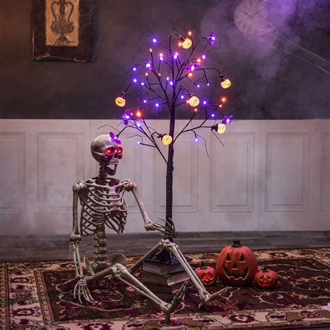 The Holiday Aisle Spooky Tree Lighted Display Wayfair