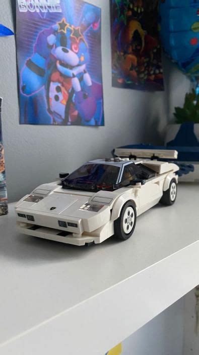 LEGO Speed Champions Lamborghini Countach 76908, Race Car Toy Model ...