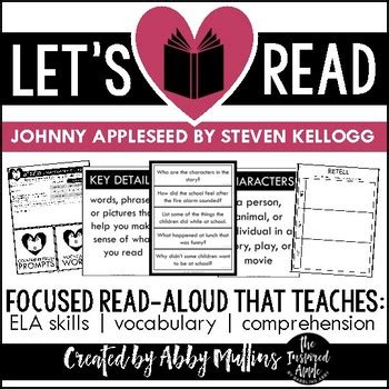 Johnny Appleseed by Steven Kellogg by Babbling Abby | TpT