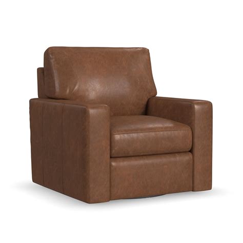 Flexsteel Endurance 1523 11 756 72 Casual Leather Swivel Chair With