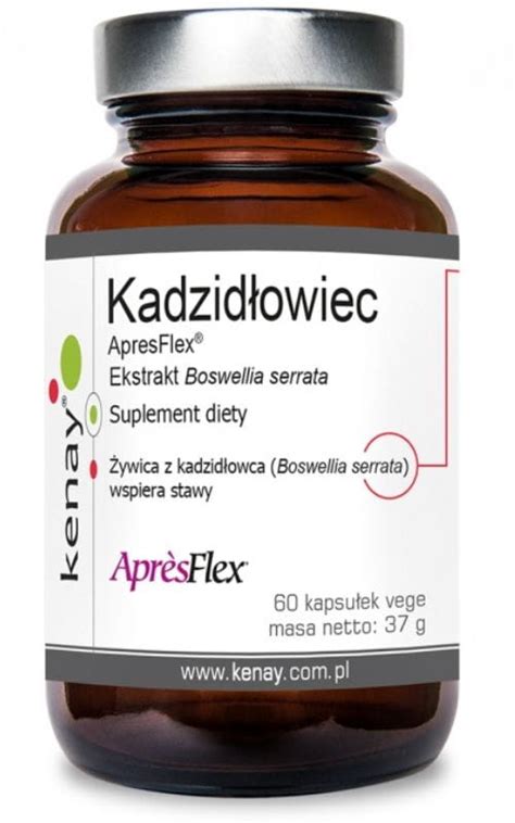 Kadzidłowiec ApresFlex Ekstrakt Boswellia serrata 60 kapsułek Kenay