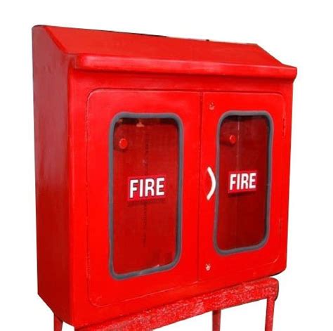 Mild Steel Double Door Hose Box For Fire Safety Size X Feet At Rs