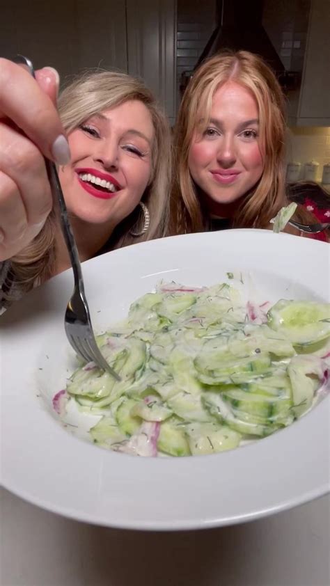 Creamy Cucumber Salad Recipe