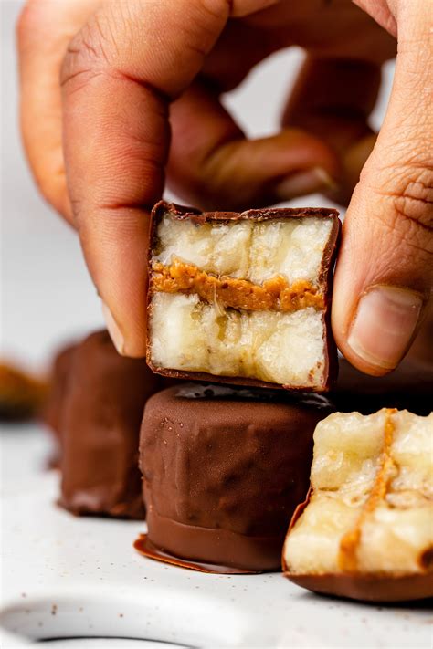 Bouchées Banane Chocolat Beurre de cacahuète