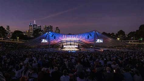 The Melbourne Symphony Orchestra Returns To The Sidney Myer Music Bowl