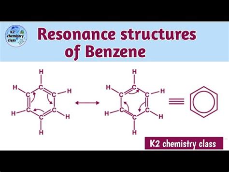 Resonance Structure Of Benzene Benzene Resonance Resonating Structure