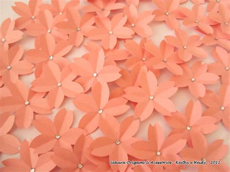 Flores De Sakura Sakura Origami Ateliê