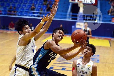 Adamson Baby Falcons Bounce Back Fend Off Ateneo Blue Eaglets Late