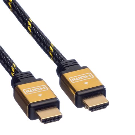 Roline Gold Hdmi High Speed Kabel Mit Ethernet M Secomp Ag