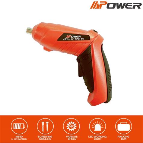 Cordless Lithium Screwdriver Electric Screwdriver Power Screwdriver ...