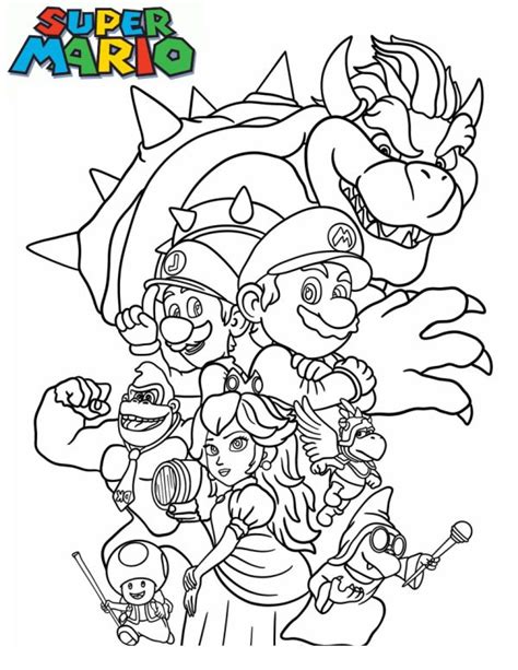 Coloriage Bowser 30 images à imprimer