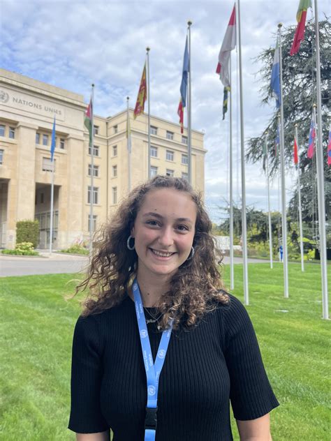 Juliette Lanser-Palais des Nations-UN Headquarters-Geneva Switzerland ...