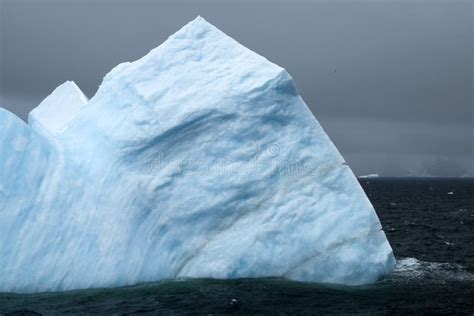 Southern Ocean, Icebergs Near Coastline of Remote Islands Stock Photo ...