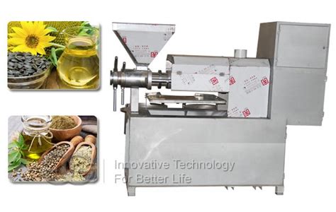 Hemp Seeds Oil Press Machinesunflower Seeds Oil Grinder