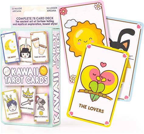 Bonitas Cartas De Tarot Cartas De Tarot Kawaii Para Principiantes