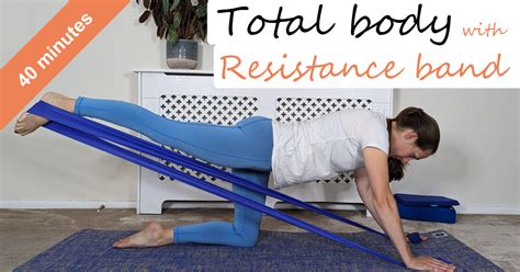 Total Body Resistance Band Pilates Workout Pilates Live