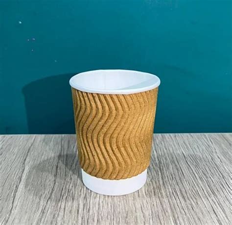 Ml Ripple Paper Cup At Corrugated Paper Cup In New Delhi Id