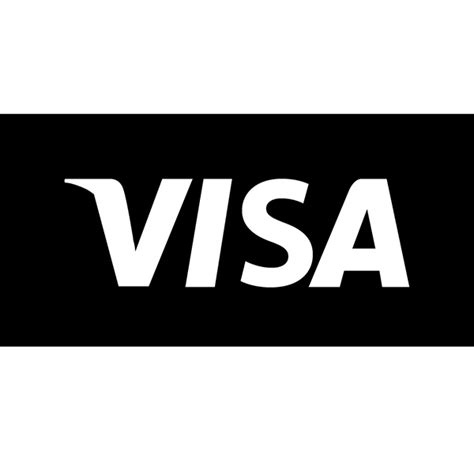 Visa Card Black Icon Webgraphiz