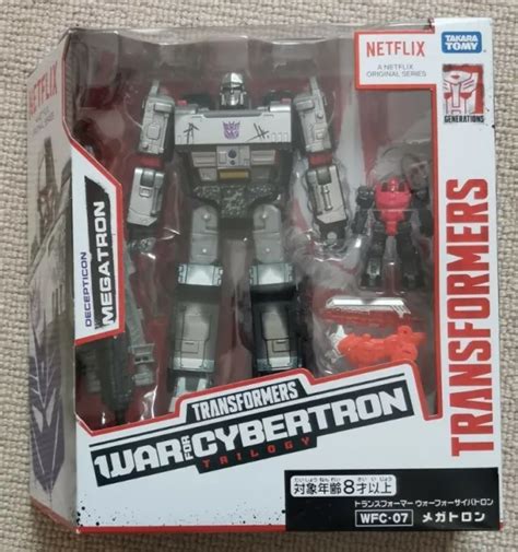 MEGATRON TRANSFORMERS GUERRA Per Cybertron WFC Netflix TAKARA Esclusiva