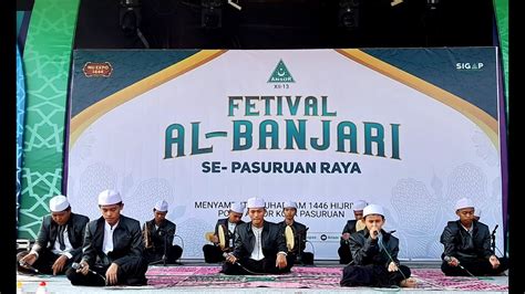 Festival Al Banjari Se Pasuruan Raya Youtube