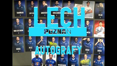 Autografy Fan karty Lecha Poznań na sezon 2023 24 YouTube