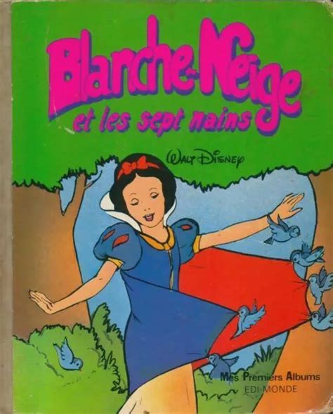 3586841 BLANCHE NEIGE Et Les Sept Nains Walt Disney EUR 8 79