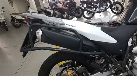 Protetor Traseiro Bolsas Laterais Coyote Xre Honda