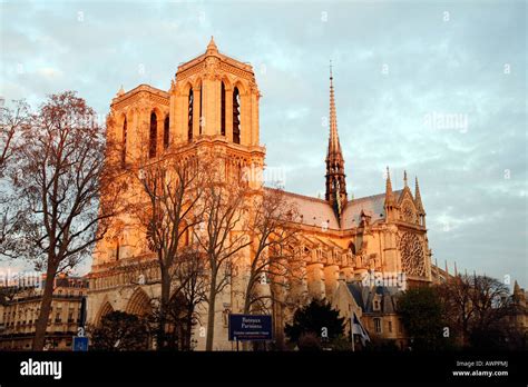 Notre Dame Cathedral Paris France Europe Stock Photo Alamy