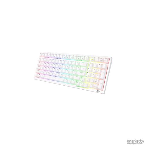 Беспроводная клавиатура Royal Kludge RK White USB GHz Bluetoth RGB Hot Swap Brown
