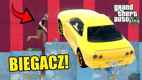 Biegacze Na W Skim Torze Vs Szybkie Samochody W Gta V Online Z Ekip