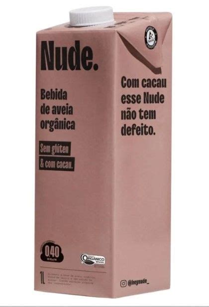 Bebida De Aveia Cacau Org Nica Nude L Feliz Org Nica