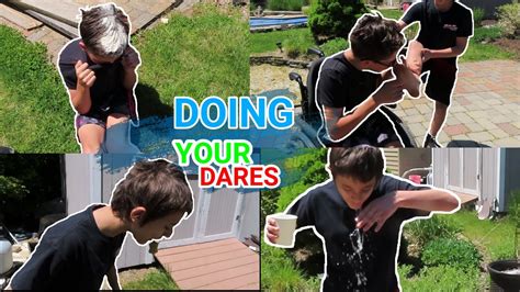 Doing Extreme Dares With My Friend Crazy Dares Challenge YouTube