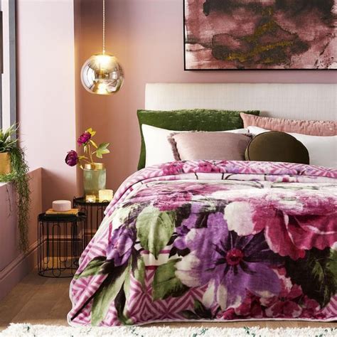 Adena Floral Ply Kg Mink Blanket Offer At Homechoice