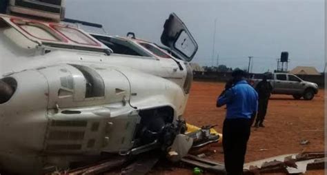 Port Harcourt Helicopter Crashed One Kilometre To Destination