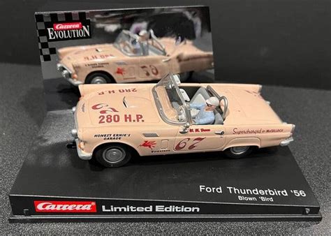 Carrera Evolution 1956 Ford Thunderbird Blown Bird 132 Scale Slot Car
