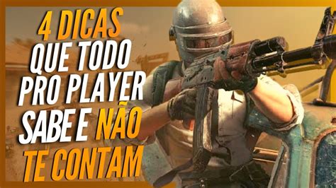 Dicas Mais Importantes Para Desenvolver Jogabilidade Pubg Mobile