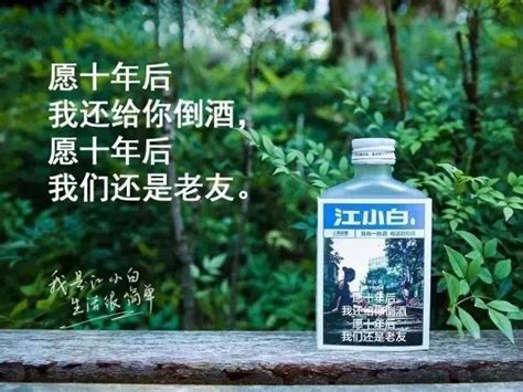 这瓶有灵魂的酒江小白语录瓶文案大全 知乎