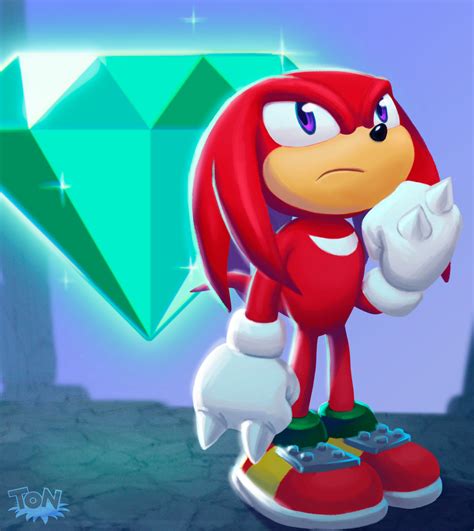 Knuckles - Master Emerald by TonAlleks on DeviantArt