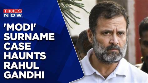 Rahul Gandhi Gets Year Jail Term Over Modi Surname Remark Big