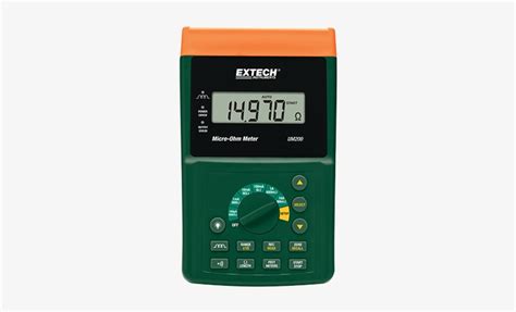 High Resolution Micro Ohm Meter Extech Um High Resolution Micro