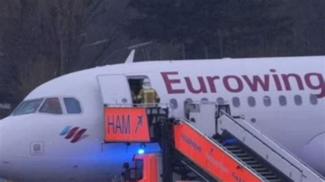 Alarmă pe aeroportul din Hamburg Un avion Airbus a făcut pană de cauciuc