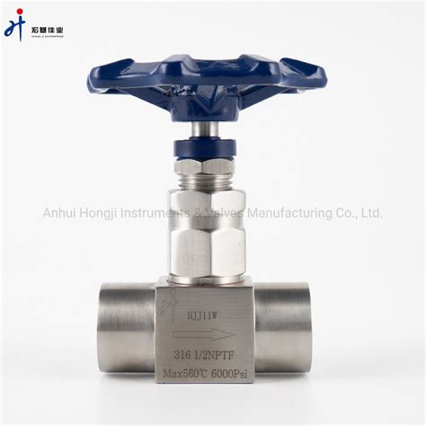 Forged High Pressure Stainless Steel Needle Valve With Female Npt Handwheel Valve