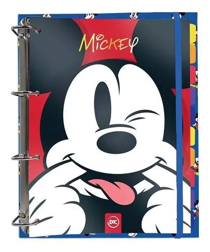 Carpeta Escolar Mickey Mouse Disney 144 Hojas MercadoLibre