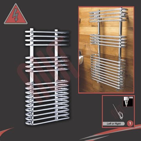 Mm W X Mm H Neath Chrome Electric Towel Rails