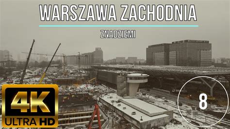 Przebieg Prac Modernizacyjnych Na Stacji Warszawa Zachodnia Z Drona