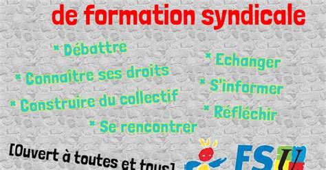 Stages De Formation Syndicale 20232024 Snuipp Fsu 73