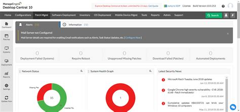 Patch Management Metrics Manageengine Patch Manager Plus