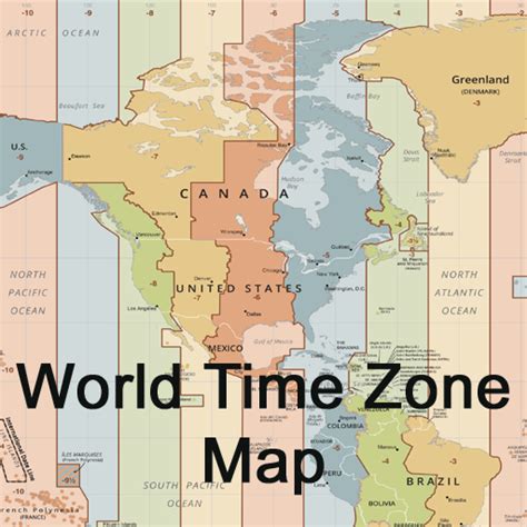 World Time Zone Map - Apps on Google Play