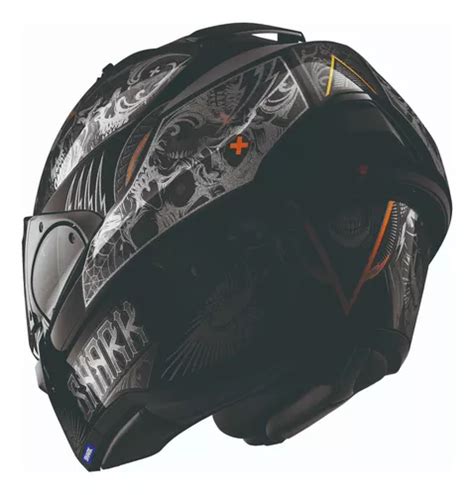 Capacete Shark Evo Es Yari Matt Sak Escamoteavel Parcelamento Sem Juros