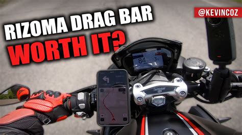 Rizoma Drag Bar Review Speed Triple 1050 RS YouTube